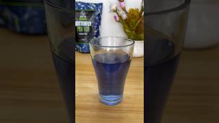 Blue Pea Tea🍹🍹Bluetea foodandbeverage drink shorts ytshorts trending viralshorts [upl. by Yecniuq]