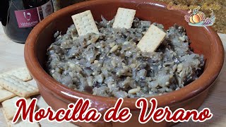 Morcilla de Verano o Falsa Morcilla típica receta de Murcia [upl. by Vyse417]