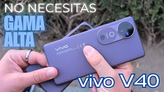 Sinceramente no necesitas un movil de gama alta Vivo V40 [upl. by Lohcin]