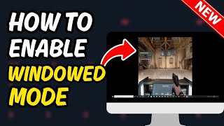 How To Enable Windowed Mode in Valorant UPDATED [upl. by Shipley609]