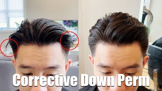 Corrective Down Perm for Straight Asian Hair [upl. by Trixy]