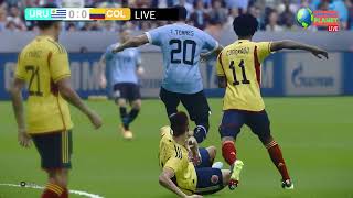 🔴URUGUAY vs COLOMBIA EN VIVO  SEMIFINAL  PES 21 Video Simulation Gameplay [upl. by Macur851]