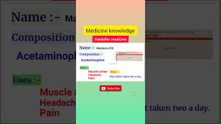 Acetaminophenacetaminophen pain painkiller painrelief short shorts shortvideo shortsvideo [upl. by Malaspina]