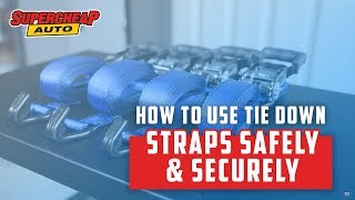 How To Use Tie Down Straps [upl. by Damara]