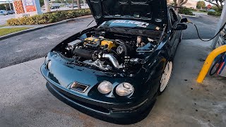 550HP TURBO K24 INTEGRA POV [upl. by Gyimah]