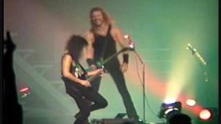 HQ James vs Kirk Guitar Duel  Metallica Live 1991 [upl. by Backer]