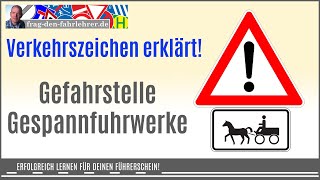 Was musst du bei dieser Verkehrszeichenkombination beachten Verkehrszeichen lernen für die Theorie [upl. by Ut]