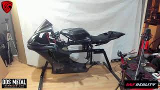 Hs3 PROHEM DOF Reality P2 Motorcycle Simulator Frame Assembly 2 [upl. by Ness]