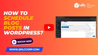 How to Schedule Blog Posts in WordPress [upl. by Brenza]