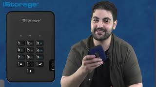 How to series  iStorage diskAshur2 secure encrypted portable HDDSSD [upl. by Durant]