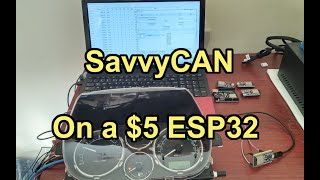 How to read the CAN BUS using SavvyCAN with an ESP32 [upl. by Analahs]