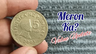 5 Piso 2001  Coin Update Value [upl. by Aleinad]