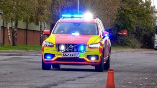 EPIC RUMBLER SIREN  New Air Ambulance Critical Care police cars amp fire engines responding [upl. by Amehsyt]