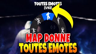 cette Map Donne TOUTE les Emote GRATUIT sur Fortnite Saison 3 [upl. by Alian]