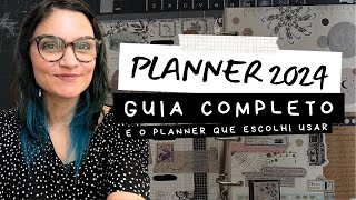 COMO ESCOLHER  USAR UM PLANNER EM 2024  MEU PLANNER 📒 [upl. by Cleary917]