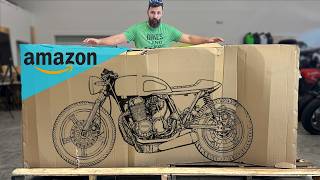 I Bought the CHEAPEST Cafe Racer Motorcycle on Amazon New [upl. by Avitzur]