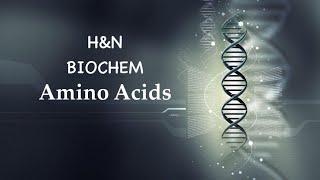 Biochemistry Amino acids [upl. by Ainezey]