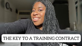 HOW TO GET A TRAINING CONTRACT  StoryTime amp Tips for securing a Training Contract [upl. by Yerot300]