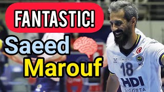 invincible Saeid Marouf Vs ziraat bankası  عملکرد سعید معروف مقابل زراعت بانک ترکیه [upl. by Siblee]