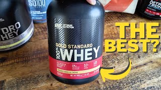 The Best Out There Gold Standard Whey Protein Powder Review [upl. by Filippa]