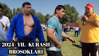 Siz kutgan kurash 2024 yil barcha polvonlar kurashi [upl. by Cinomod]