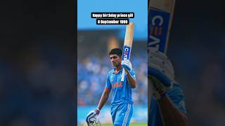 Happy birthday prince gill cricket shubmangill [upl. by Eanert]