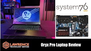 System 76 Oryx Pro 2019 Linux Laptop Review [upl. by Farrison]