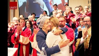 Onorificenza dellUniversità degliStudi di Teramo ad Emma Bonino ed Edith Bruck [upl. by Canon618]