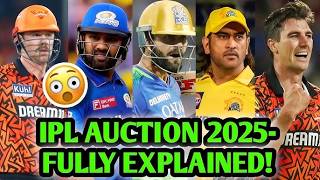 IPL Retention List 2025  IPL Auction 2025 [upl. by Yenettirb]