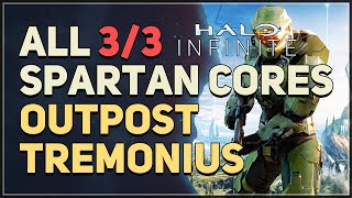 Outpost Tremonius All Spartan Cores Location Halo Infinite [upl. by Perce]