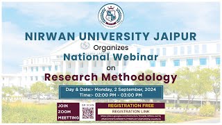 National Webinar on Research Methodology [upl. by Adonis]