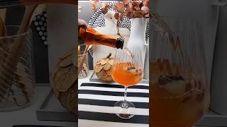 Autumn APEROL aperol Cocktail aperolspritz autumn [upl. by Ahsinev]