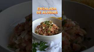 ENSALADA DE ALUBIAS Y YOMATE RICA FÀCIL Y SALUDABLE [upl. by Marie-Jeanne]