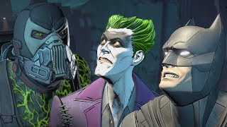 Batman and Vigilante Joker Vs The Agency and Bane  Batman The Enemy Within [upl. by Ameerak]