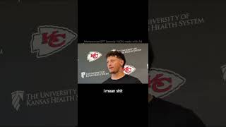 “Thank God we cut Kadarius”  Mahomes rejoices [upl. by Colline]