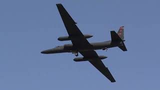 Lockheed Martin U2 from RAF Fairford displaying at RIAT 24 This is the first time in 30  years [upl. by Croydon865]