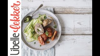 Sandra Bekkari vogelnestjes met courgetteslierten  Libelle Lekker [upl. by Draned]