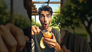 How to Easily Peel an Orange with a Spoon – Have You Tried It [upl. by Desmond]