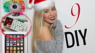 9 Adventskalender Ideen 🎄 Schnell amp Günstig Adventskalender selber machen DIY 2016 [upl. by Reniti]