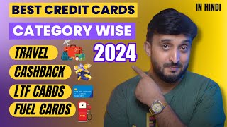 Best Credit Cards in 2024 Category wise [upl. by Arabel]