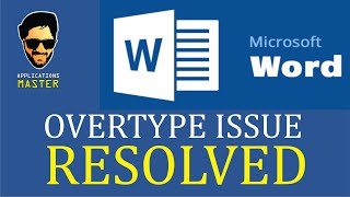 OverType Issue Resolved  2020  Microsoft Word  Gmail [upl. by Barsky35]