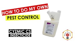 How To Do My Own Pest Control  Cyzmic CS Insecticide Concentrate [upl. by Leahciam]