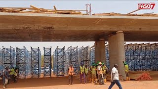 Ouagadougou  La construction de la ROCADE Nord prolongée de 8 mois [upl. by Rede480]