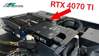 We put a RTX 4070 TI in a Dell R730 Server [upl. by Adniram]