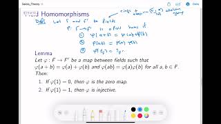 Properties of Fields amp Field Extensions  Galois Theory [upl. by Ennobe]