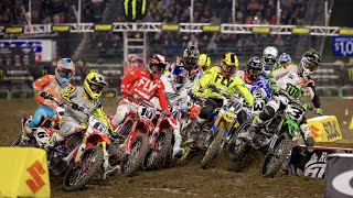 Supercross Rewind  2018 Anaheim 1  450SX Main Event [upl. by Elynad]