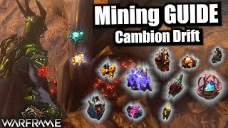 Mining GUIDE For Cambion Drift  Warframe [upl. by Anisah]