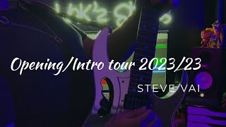 Steve Vai  Inviolate Tour 2023  IntroOpening  Luuk Evo [upl. by Walkling540]