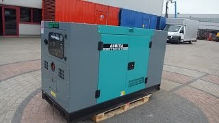 773508 ASHITA AGF332 32KVA 230400V DIESEL GENERATOR 2011 10H S1101082 [upl. by Novyad]