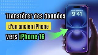 🔥2024 Hot  3 méthodes pour transférer données iPhone vers iPhone 16 [upl. by Cohe833]